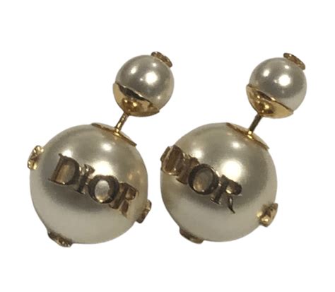 dior paris earrings|authentic christian Dior earrings.